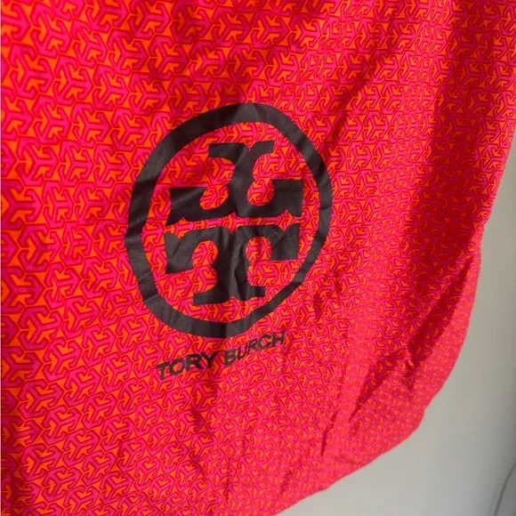 Tory Burch Red Drawstring Bag - Picture 3 of 3